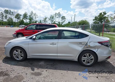 2019 Hyundai Elantra Sel из США, поврежденный, VIN 5NPD84LF9KH430374